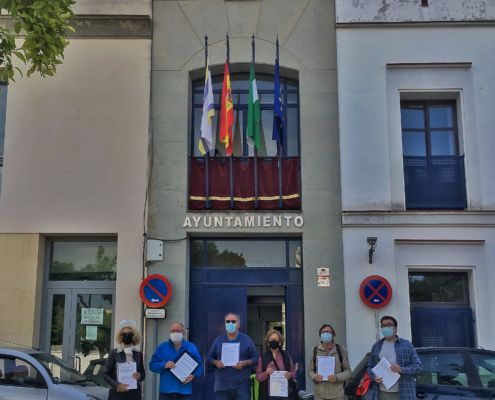 ADTA coincide con otras cuatro asociaciones y un particular rechazando el proyecto de centro de visitantes presentado por el Ayuntamiento de Valencina